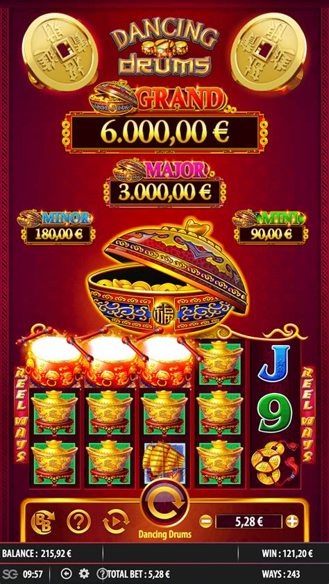 how to play dancing drums slot machine